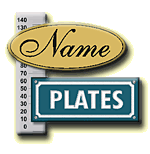 Custom Nameplate Stock nameplates